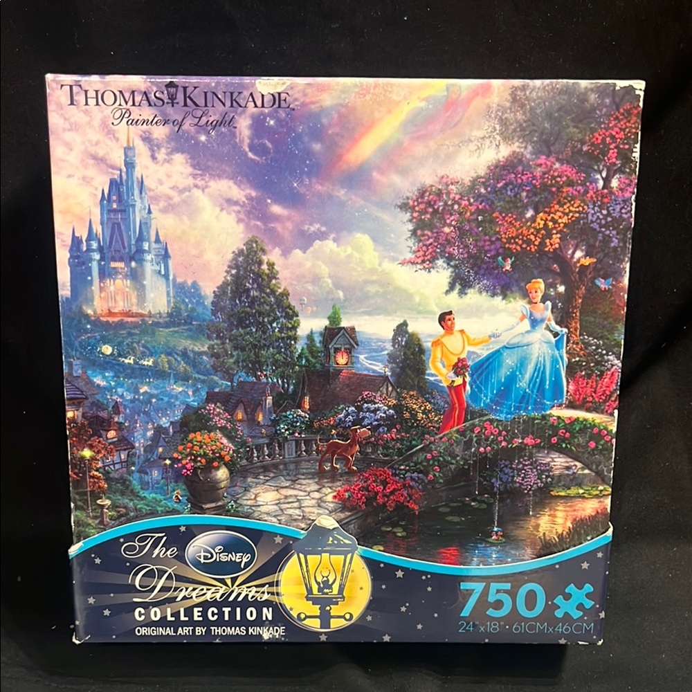 Thomas Kinkade Cinderella Wishes Upon a Dream jigsaw Puzzle  SALE🔴3/$25!